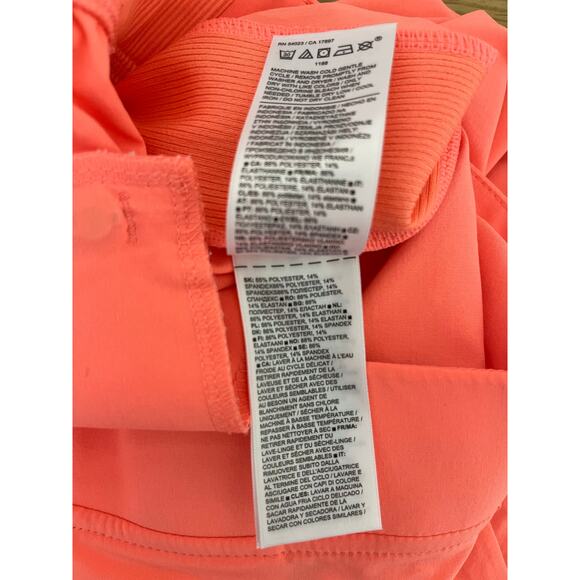 Athleta Brooklyn Ankle Pant in the color Sunset Glow Size 6P - Picture 10 of 16